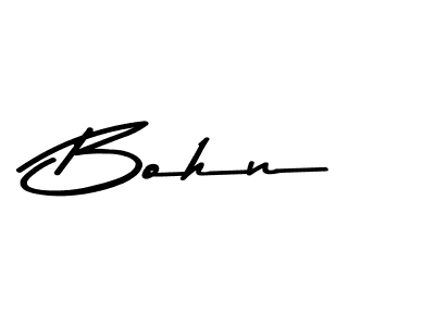 How to make Bohn signature? Asem Kandis PERSONAL USE is a professional autograph style. Create handwritten signature for Bohn name. Bohn signature style 9 images and pictures png