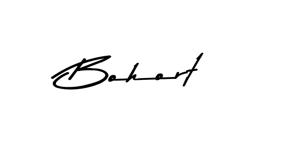 This is the best signature style for the Bohort name. Also you like these signature font (Asem Kandis PERSONAL USE). Mix name signature. Bohort signature style 9 images and pictures png