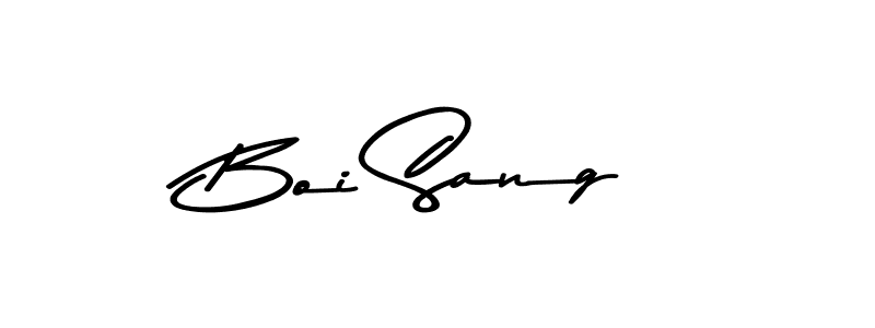 This is the best signature style for the Boi Sang name. Also you like these signature font (Asem Kandis PERSONAL USE). Mix name signature. Boi Sang signature style 9 images and pictures png