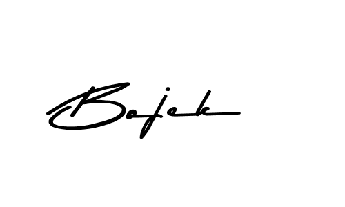 Make a beautiful signature design for name Bojek. With this signature (Asem Kandis PERSONAL USE) style, you can create a handwritten signature for free. Bojek signature style 9 images and pictures png