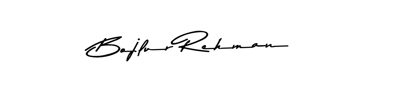How to make Bojlur Rehman name signature. Use Asem Kandis PERSONAL USE style for creating short signs online. This is the latest handwritten sign. Bojlur Rehman signature style 9 images and pictures png