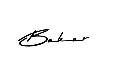 How to make Bokor signature? Asem Kandis PERSONAL USE is a professional autograph style. Create handwritten signature for Bokor name. Bokor signature style 9 images and pictures png