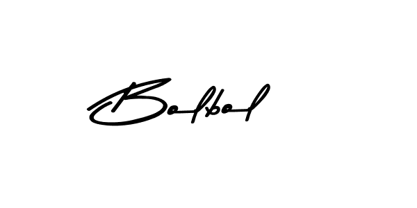 Bolbol stylish signature style. Best Handwritten Sign (Asem Kandis PERSONAL USE) for my name. Handwritten Signature Collection Ideas for my name Bolbol. Bolbol signature style 9 images and pictures png