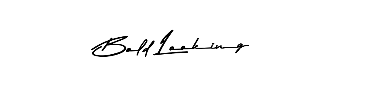 How to Draw Bold Looking signature style? Asem Kandis PERSONAL USE is a latest design signature styles for name Bold Looking. Bold Looking signature style 9 images and pictures png