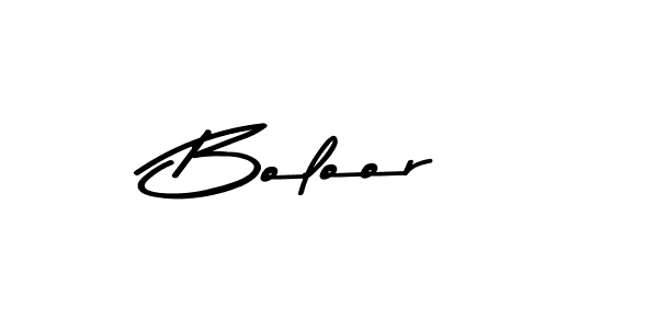Design your own signature with our free online signature maker. With this signature software, you can create a handwritten (Asem Kandis PERSONAL USE) signature for name Boloor. Boloor signature style 9 images and pictures png