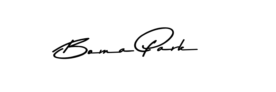 Make a beautiful signature design for name Boma Park. Use this online signature maker to create a handwritten signature for free. Boma Park signature style 9 images and pictures png