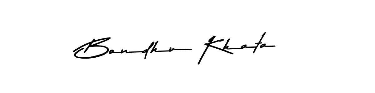 Check out images of Autograph of Bondhu Khata name. Actor Bondhu Khata Signature Style. Asem Kandis PERSONAL USE is a professional sign style online. Bondhu Khata signature style 9 images and pictures png