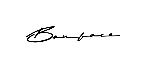 This is the best signature style for the Bonface name. Also you like these signature font (Asem Kandis PERSONAL USE). Mix name signature. Bonface signature style 9 images and pictures png