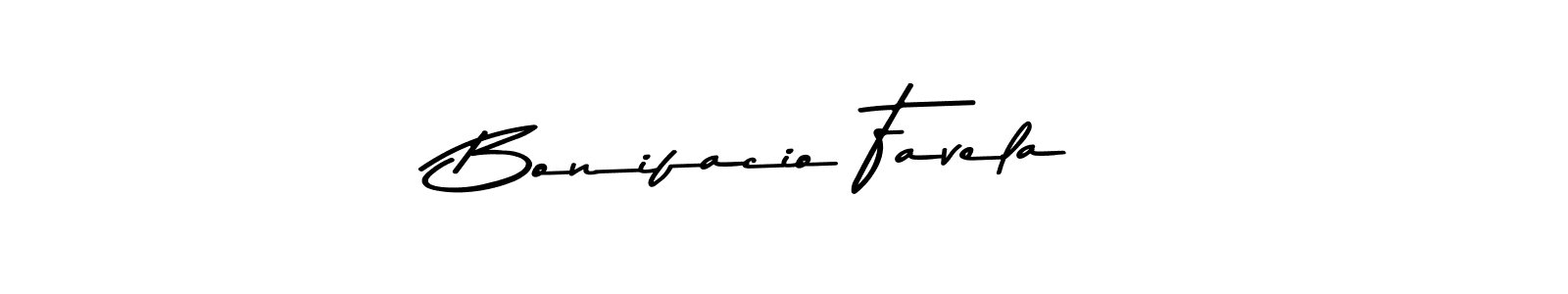 Create a beautiful signature design for name Bonifacio Favela. With this signature (Asem Kandis PERSONAL USE) fonts, you can make a handwritten signature for free. Bonifacio Favela signature style 9 images and pictures png