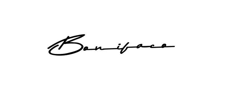 Create a beautiful signature design for name Bonifaco. With this signature (Asem Kandis PERSONAL USE) fonts, you can make a handwritten signature for free. Bonifaco signature style 9 images and pictures png