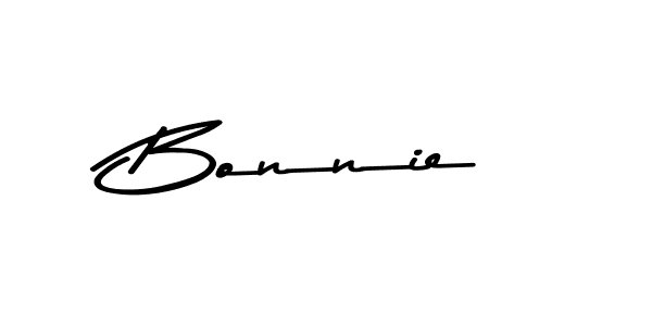 How to make Bonnie name signature. Use Asem Kandis PERSONAL USE style for creating short signs online. This is the latest handwritten sign. Bonnie signature style 9 images and pictures png