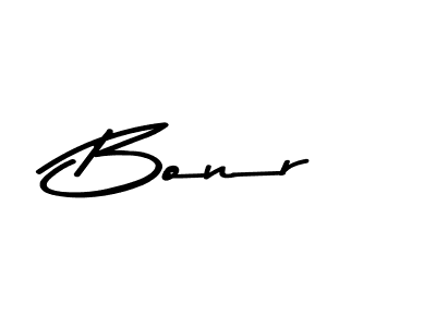 Make a beautiful signature design for name Bonr. With this signature (Asem Kandis PERSONAL USE) style, you can create a handwritten signature for free. Bonr signature style 9 images and pictures png