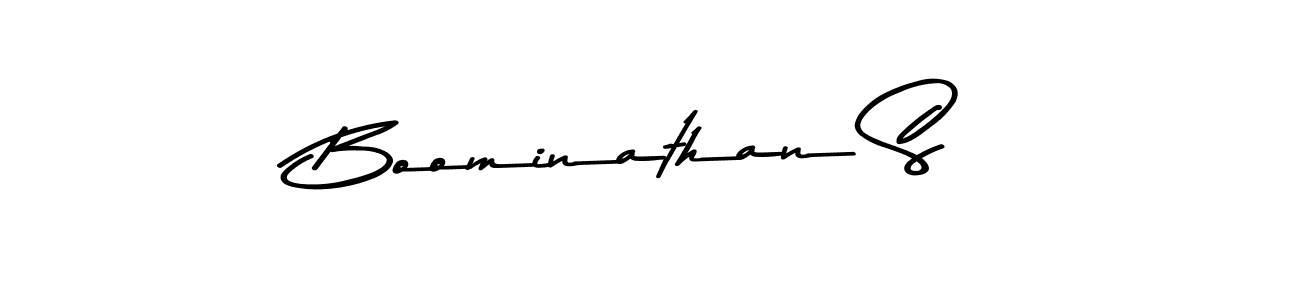 How to make Boominathan S signature? Asem Kandis PERSONAL USE is a professional autograph style. Create handwritten signature for Boominathan S name. Boominathan S signature style 9 images and pictures png