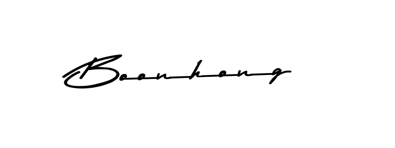 Once you've used our free online signature maker to create your best signature Asem Kandis PERSONAL USE style, it's time to enjoy all of the benefits that Boonhong name signing documents. Boonhong signature style 9 images and pictures png