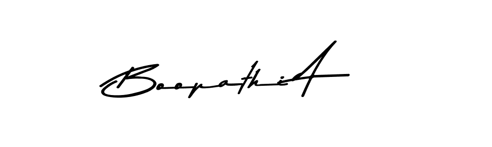 Also we have Boopathi A name is the best signature style. Create professional handwritten signature collection using Asem Kandis PERSONAL USE autograph style. Boopathi A signature style 9 images and pictures png