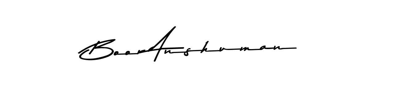 You can use this online signature creator to create a handwritten signature for the name Boor Anshuman. This is the best online autograph maker. Boor Anshuman signature style 9 images and pictures png