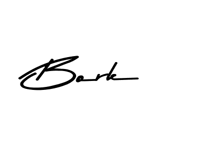 Design your own signature with our free online signature maker. With this signature software, you can create a handwritten (Asem Kandis PERSONAL USE) signature for name Bork. Bork signature style 9 images and pictures png