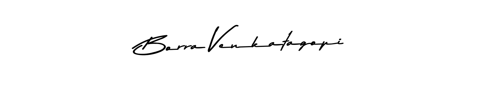 Design your own signature with our free online signature maker. With this signature software, you can create a handwritten (Asem Kandis PERSONAL USE) signature for name Borra Venkatagopi. Borra Venkatagopi signature style 9 images and pictures png