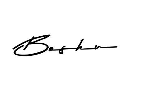 Create a beautiful signature design for name Boshu. With this signature (Asem Kandis PERSONAL USE) fonts, you can make a handwritten signature for free. Boshu signature style 9 images and pictures png