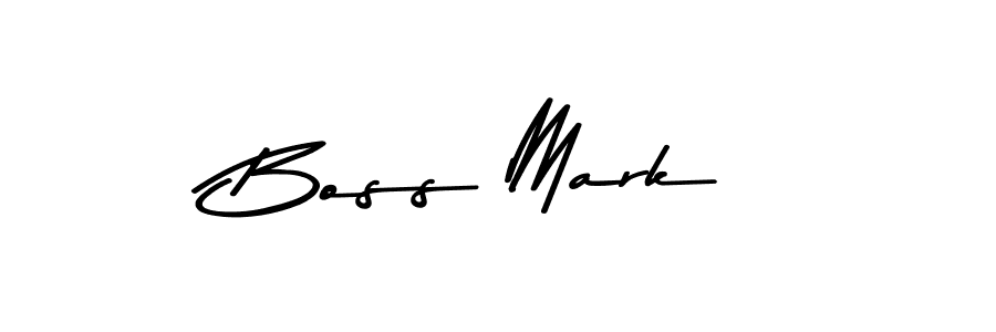 Create a beautiful signature design for name Boss Mark. With this signature (Asem Kandis PERSONAL USE) fonts, you can make a handwritten signature for free. Boss Mark signature style 9 images and pictures png