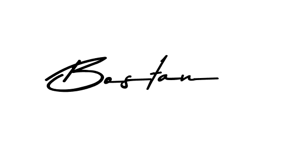 Use a signature maker to create a handwritten signature online. With this signature software, you can design (Asem Kandis PERSONAL USE) your own signature for name Bostan. Bostan signature style 9 images and pictures png