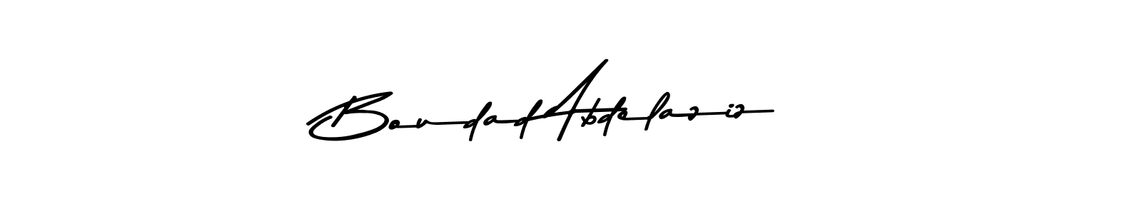 How to make Boudad Abdelaziz signature? Asem Kandis PERSONAL USE is a professional autograph style. Create handwritten signature for Boudad Abdelaziz name. Boudad Abdelaziz signature style 9 images and pictures png