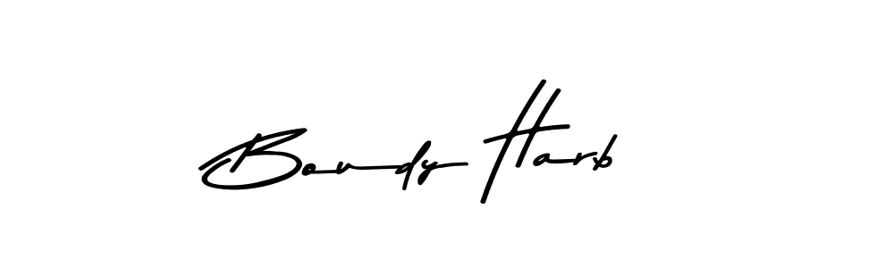 The best way (Asem Kandis PERSONAL USE) to make a short signature is to pick only two or three words in your name. The name Boudy Harb include a total of six letters. For converting this name. Boudy Harb signature style 9 images and pictures png