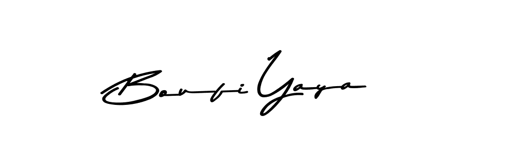 You should practise on your own different ways (Asem Kandis PERSONAL USE) to write your name (Boufi Yaya) in signature. don't let someone else do it for you. Boufi Yaya signature style 9 images and pictures png
