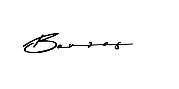 Make a beautiful signature design for name Bouzas. With this signature (Asem Kandis PERSONAL USE) style, you can create a handwritten signature for free. Bouzas signature style 9 images and pictures png