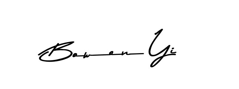 It looks lik you need a new signature style for name Bowen Yi. Design unique handwritten (Asem Kandis PERSONAL USE) signature with our free signature maker in just a few clicks. Bowen Yi signature style 9 images and pictures png