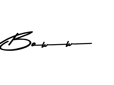 This is the best signature style for the Boww name. Also you like these signature font (Asem Kandis PERSONAL USE). Mix name signature. Boww signature style 9 images and pictures png