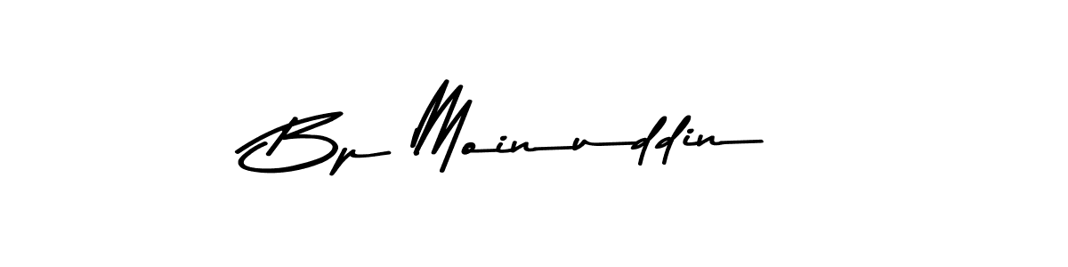 This is the best signature style for the Bp Moinuddin name. Also you like these signature font (Asem Kandis PERSONAL USE). Mix name signature. Bp Moinuddin signature style 9 images and pictures png
