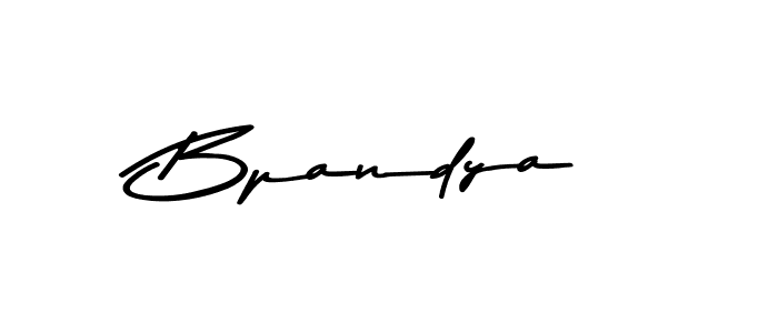 Also we have Bpandya name is the best signature style. Create professional handwritten signature collection using Asem Kandis PERSONAL USE autograph style. Bpandya signature style 9 images and pictures png