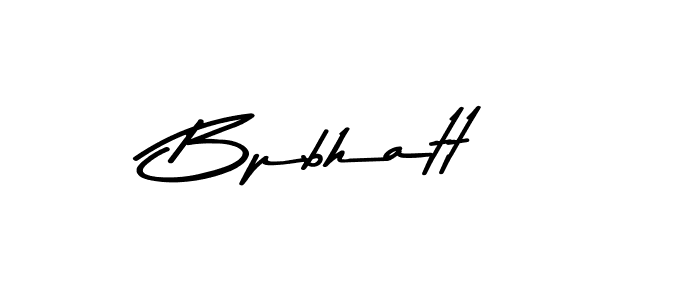 Bpbhatt stylish signature style. Best Handwritten Sign (Asem Kandis PERSONAL USE) for my name. Handwritten Signature Collection Ideas for my name Bpbhatt. Bpbhatt signature style 9 images and pictures png