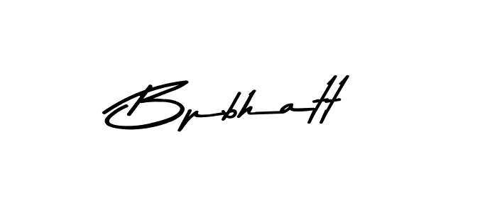 Bpbhatt stylish signature style. Best Handwritten Sign (Asem Kandis PERSONAL USE) for my name. Handwritten Signature Collection Ideas for my name Bpbhatt. Bpbhatt signature style 9 images and pictures png