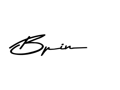Use a signature maker to create a handwritten signature online. With this signature software, you can design (Asem Kandis PERSONAL USE) your own signature for name Bpin. Bpin signature style 9 images and pictures png