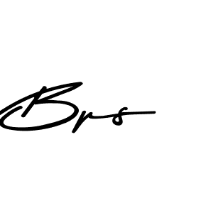 Create a beautiful signature design for name Bps. With this signature (Asem Kandis PERSONAL USE) fonts, you can make a handwritten signature for free. Bps signature style 9 images and pictures png