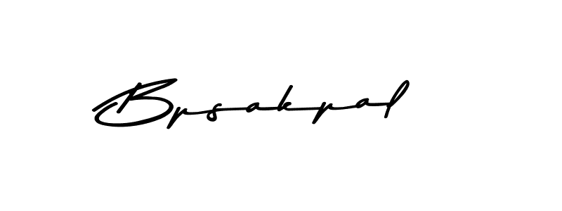 Design your own signature with our free online signature maker. With this signature software, you can create a handwritten (Asem Kandis PERSONAL USE) signature for name Bpsakpal. Bpsakpal signature style 9 images and pictures png