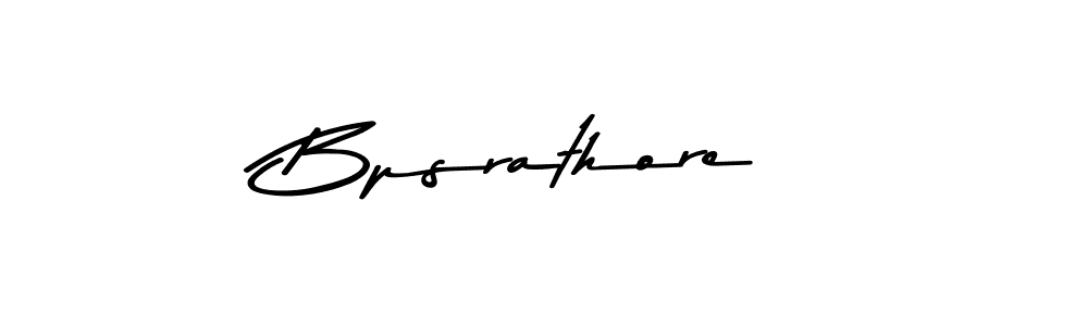 Create a beautiful signature design for name Bpsrathore. With this signature (Asem Kandis PERSONAL USE) fonts, you can make a handwritten signature for free. Bpsrathore signature style 9 images and pictures png