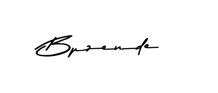 Also You can easily find your signature by using the search form. We will create Bpzende name handwritten signature images for you free of cost using Asem Kandis PERSONAL USE sign style. Bpzende signature style 9 images and pictures png