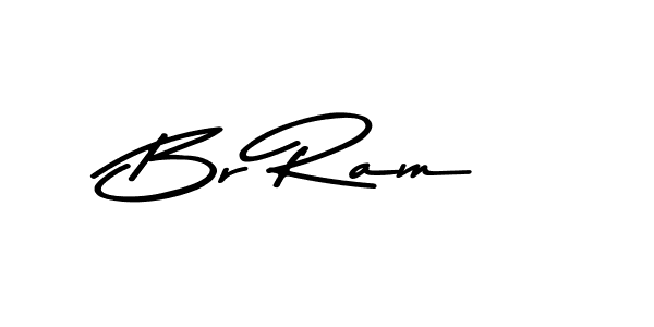 Make a beautiful signature design for name Br Ram. With this signature (Asem Kandis PERSONAL USE) style, you can create a handwritten signature for free. Br Ram signature style 9 images and pictures png