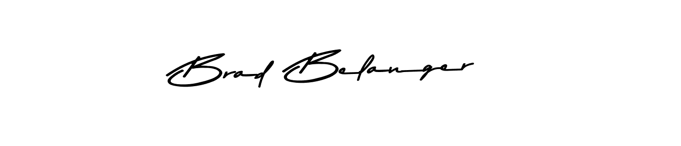 The best way (Asem Kandis PERSONAL USE) to make a short signature is to pick only two or three words in your name. The name Brad  Belanger include a total of six letters. For converting this name. Brad  Belanger signature style 9 images and pictures png