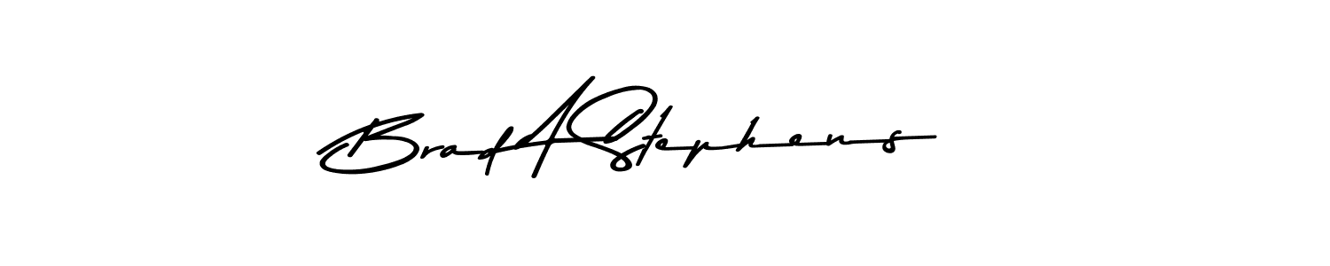 How to make Brad A Stephens signature? Asem Kandis PERSONAL USE is a professional autograph style. Create handwritten signature for Brad A Stephens name. Brad A Stephens signature style 9 images and pictures png