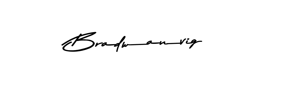 Design your own signature with our free online signature maker. With this signature software, you can create a handwritten (Asem Kandis PERSONAL USE) signature for name Bradwanvig. Bradwanvig signature style 9 images and pictures png