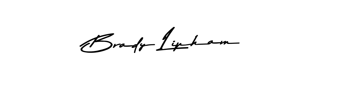 Use a signature maker to create a handwritten signature online. With this signature software, you can design (Asem Kandis PERSONAL USE) your own signature for name Brady Lipham. Brady Lipham signature style 9 images and pictures png