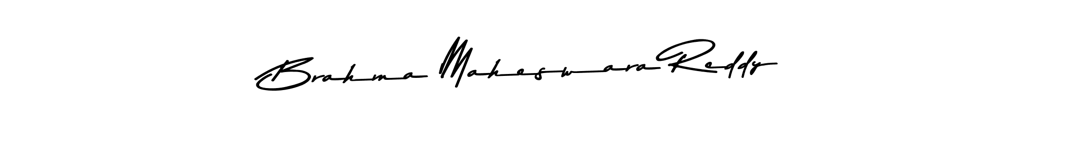 Create a beautiful signature design for name Brahma Maheswara Reddy. With this signature (Asem Kandis PERSONAL USE) fonts, you can make a handwritten signature for free. Brahma Maheswara Reddy signature style 9 images and pictures png