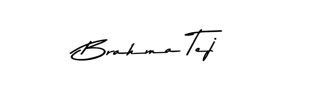Use a signature maker to create a handwritten signature online. With this signature software, you can design (Asem Kandis PERSONAL USE) your own signature for name Brahma Tej. Brahma Tej signature style 9 images and pictures png