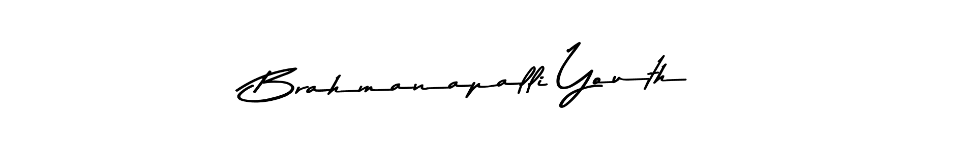 Design your own signature with our free online signature maker. With this signature software, you can create a handwritten (Asem Kandis PERSONAL USE) signature for name Brahmanapalli Youth. Brahmanapalli Youth signature style 9 images and pictures png