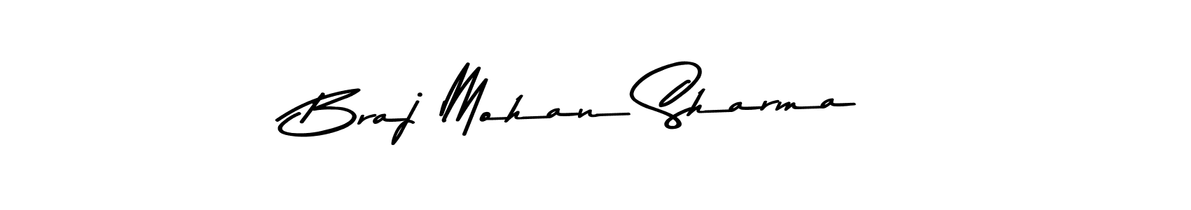 Also You can easily find your signature by using the search form. We will create Braj Mohan Sharma name handwritten signature images for you free of cost using Asem Kandis PERSONAL USE sign style. Braj Mohan Sharma signature style 9 images and pictures png