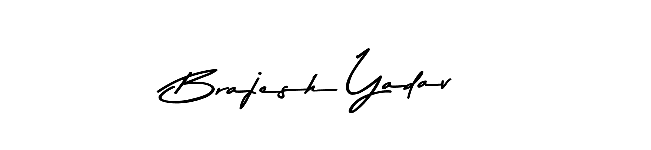 Brajesh Yadav stylish signature style. Best Handwritten Sign (Asem Kandis PERSONAL USE) for my name. Handwritten Signature Collection Ideas for my name Brajesh Yadav. Brajesh Yadav signature style 9 images and pictures png